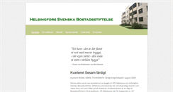 Desktop Screenshot of bostadsstiftelsen.fi